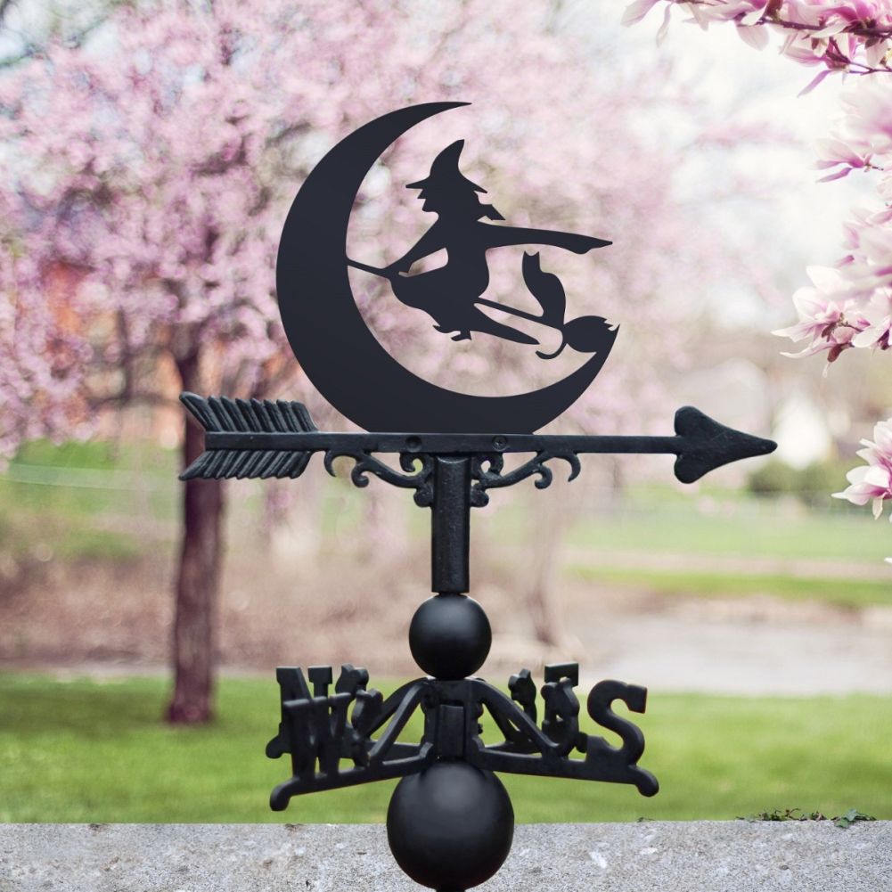 The Forge Wicked Witch Iron Weathervane