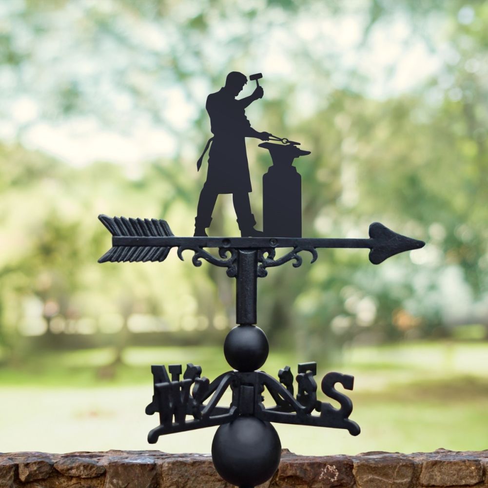 Weathervane with Blacksmith Design 