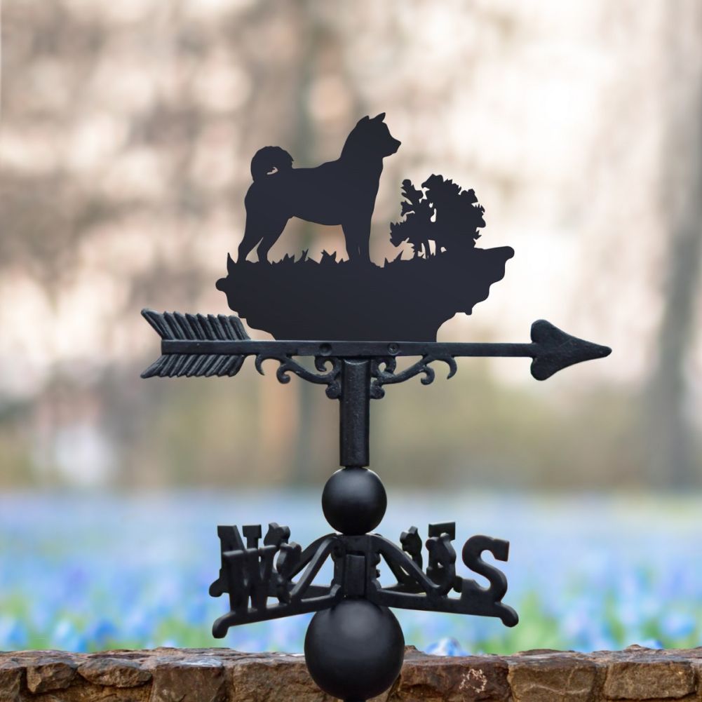 Weathervane with Akita Design Topper 