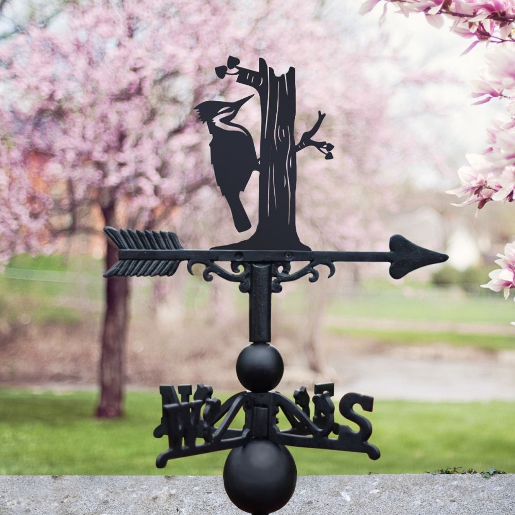 Weathervane with Woodpecker Design 