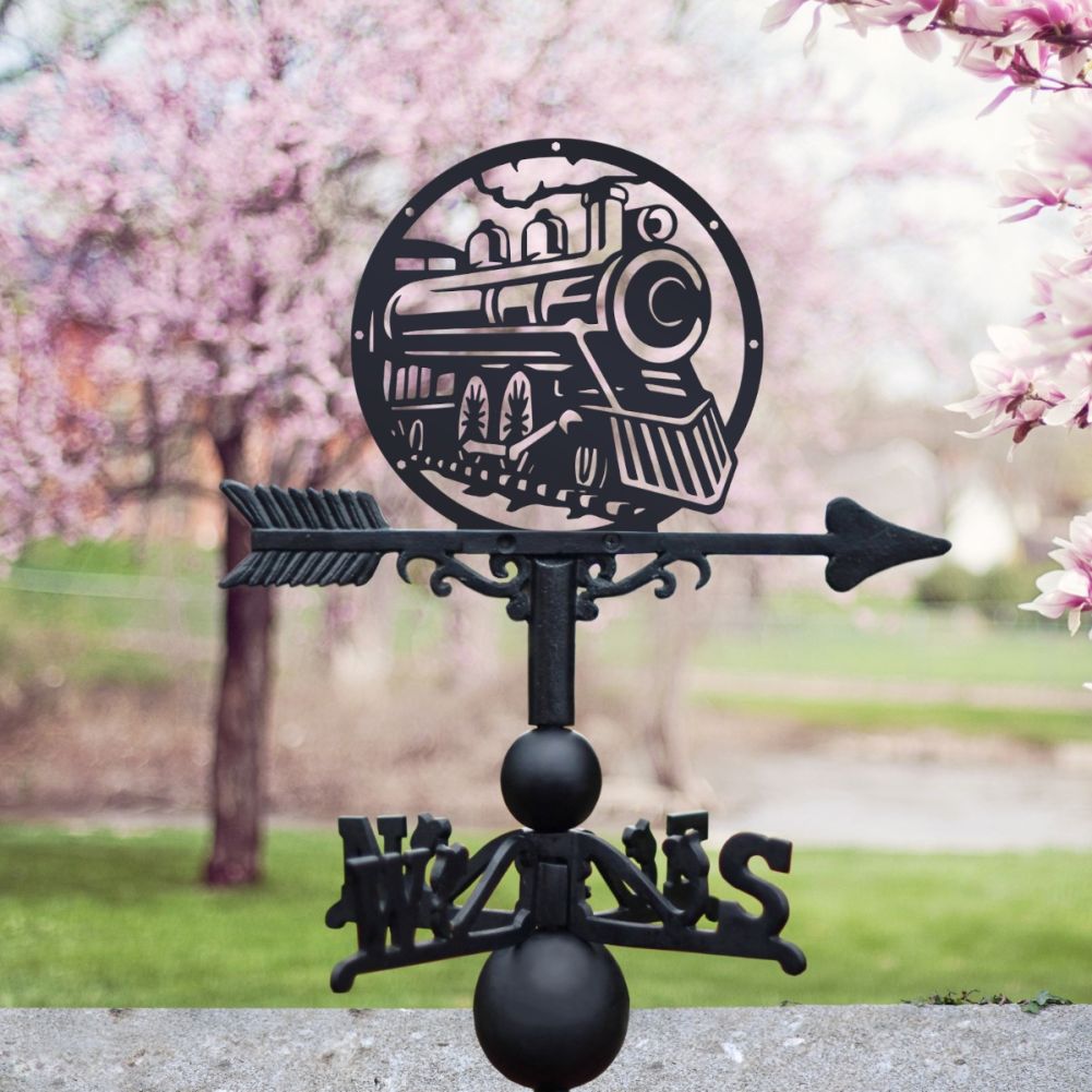 Classic Steam train weathervane