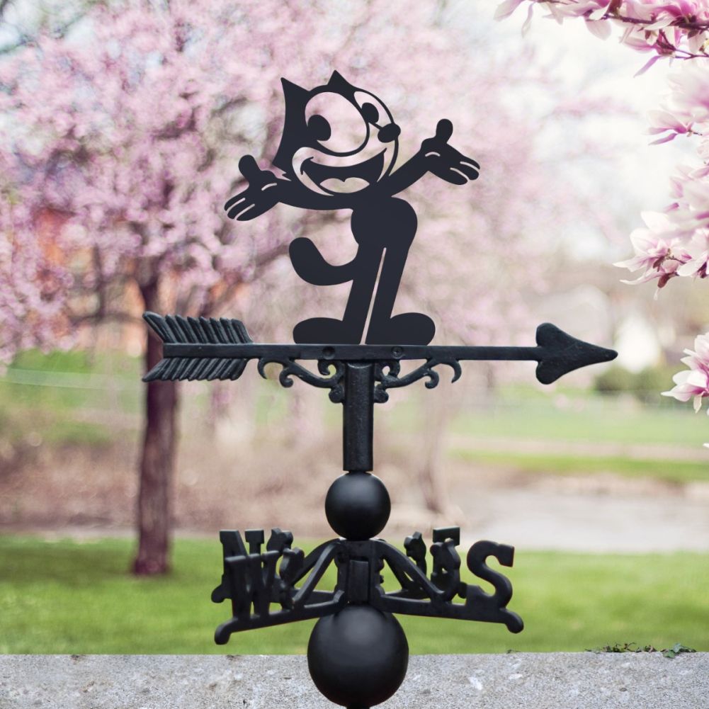 The Forge Felix Iron Weathervane 