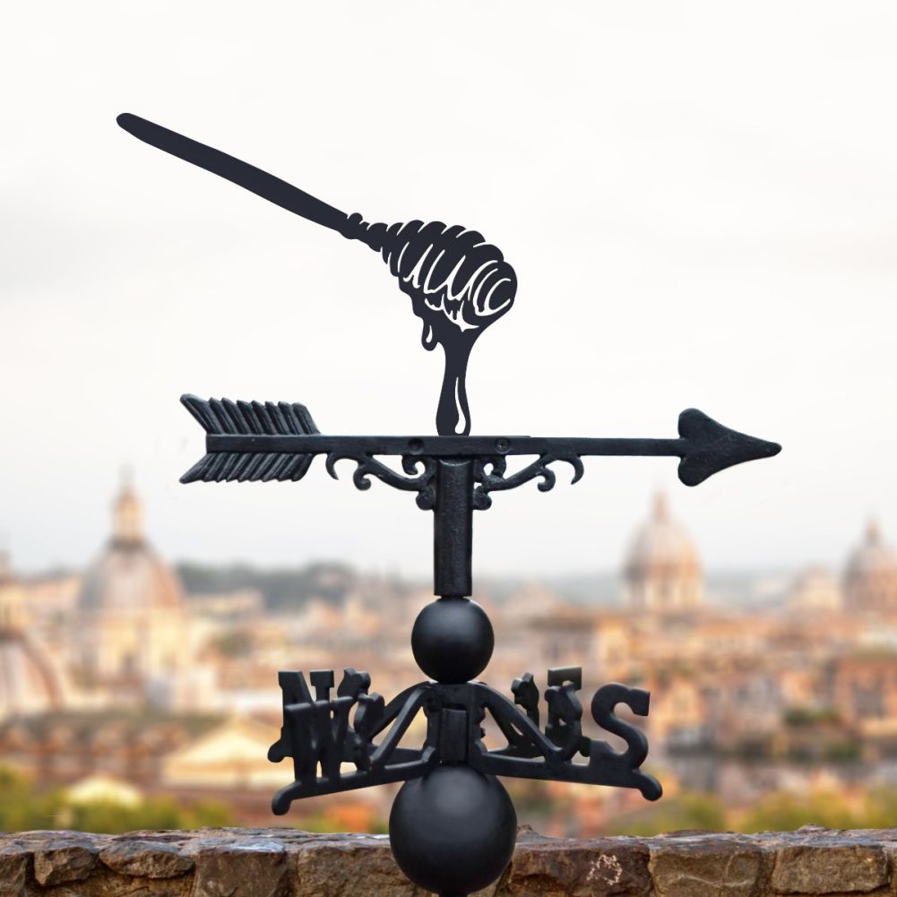 Weathervane with Honey Spoon Design 