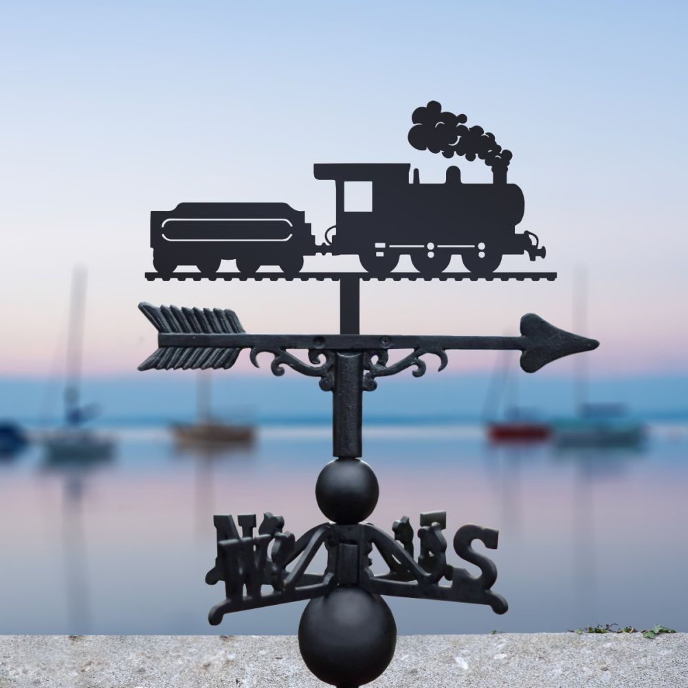 Children's Steam Train Weathervane in Full 