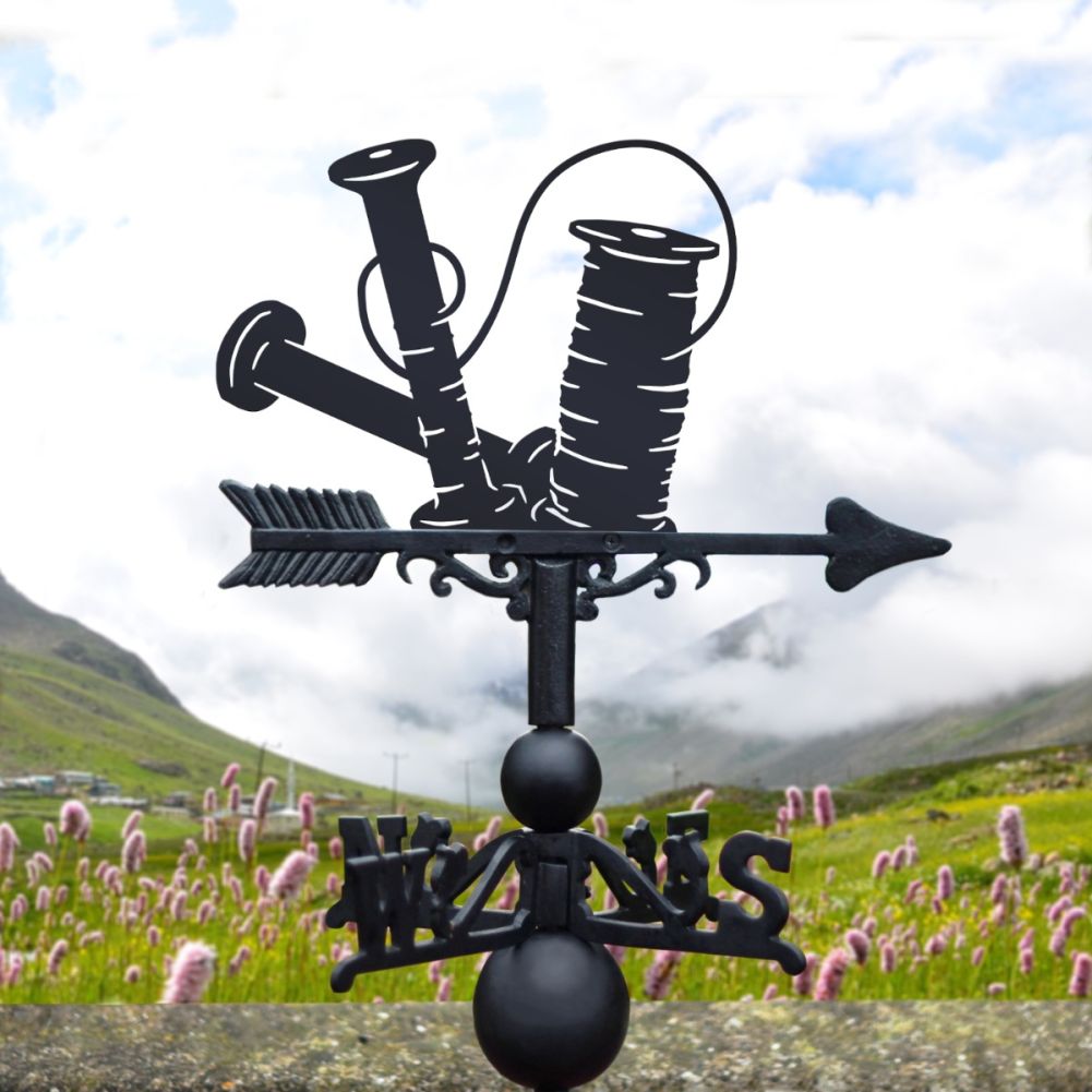 Bobbin & Thread Weathervane
