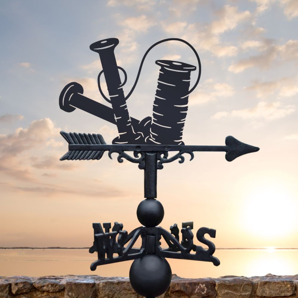 Bobbin & Thread Weathervane