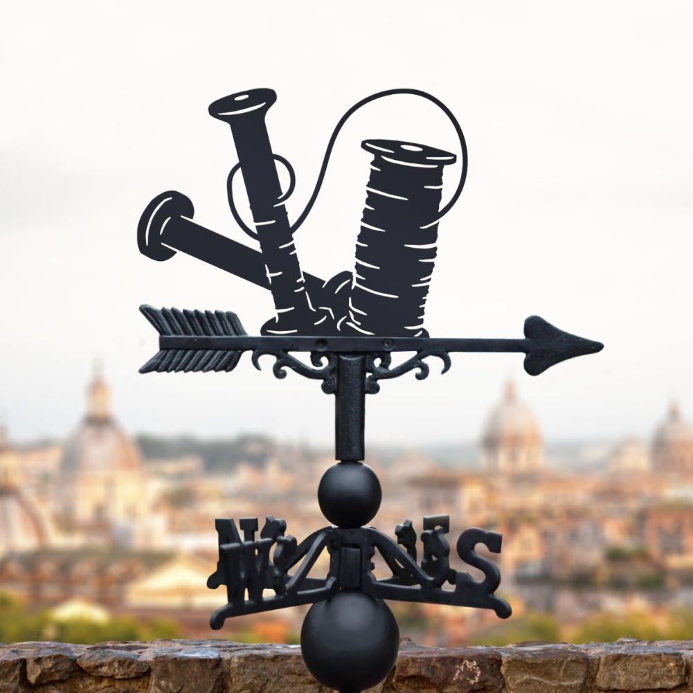 Bobbin & Thread Weathervane