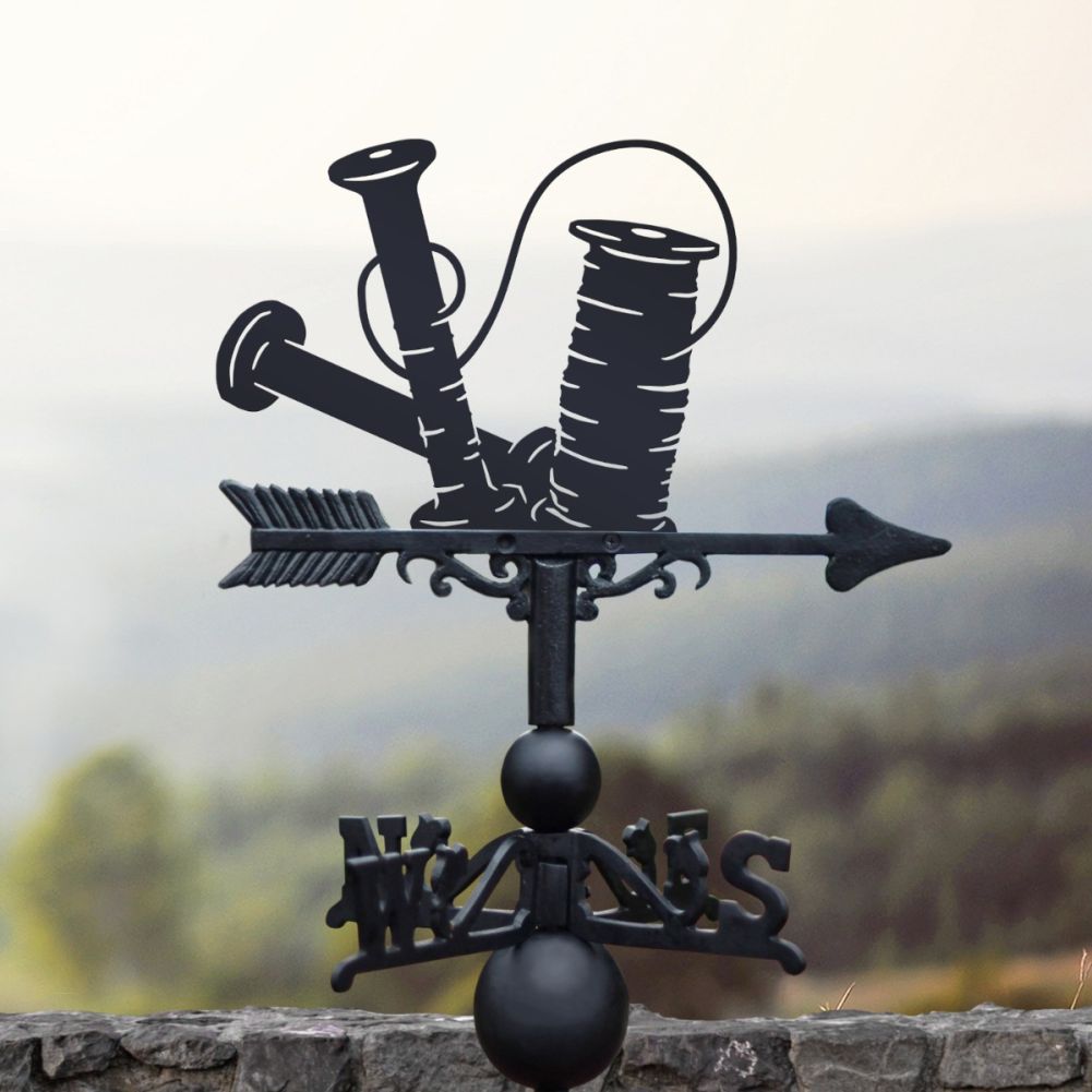 Bobbin & Thread Weathervane