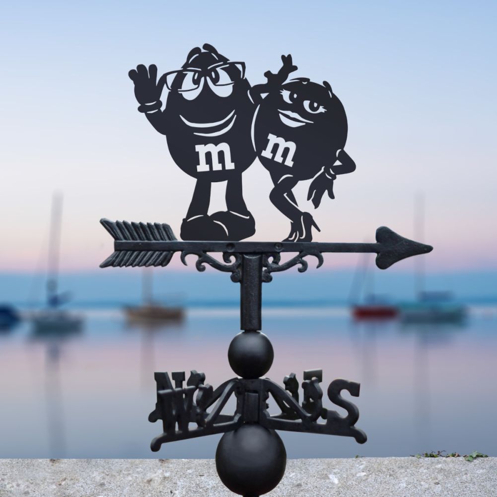 Chocolate Confectionary Characters Weathervane