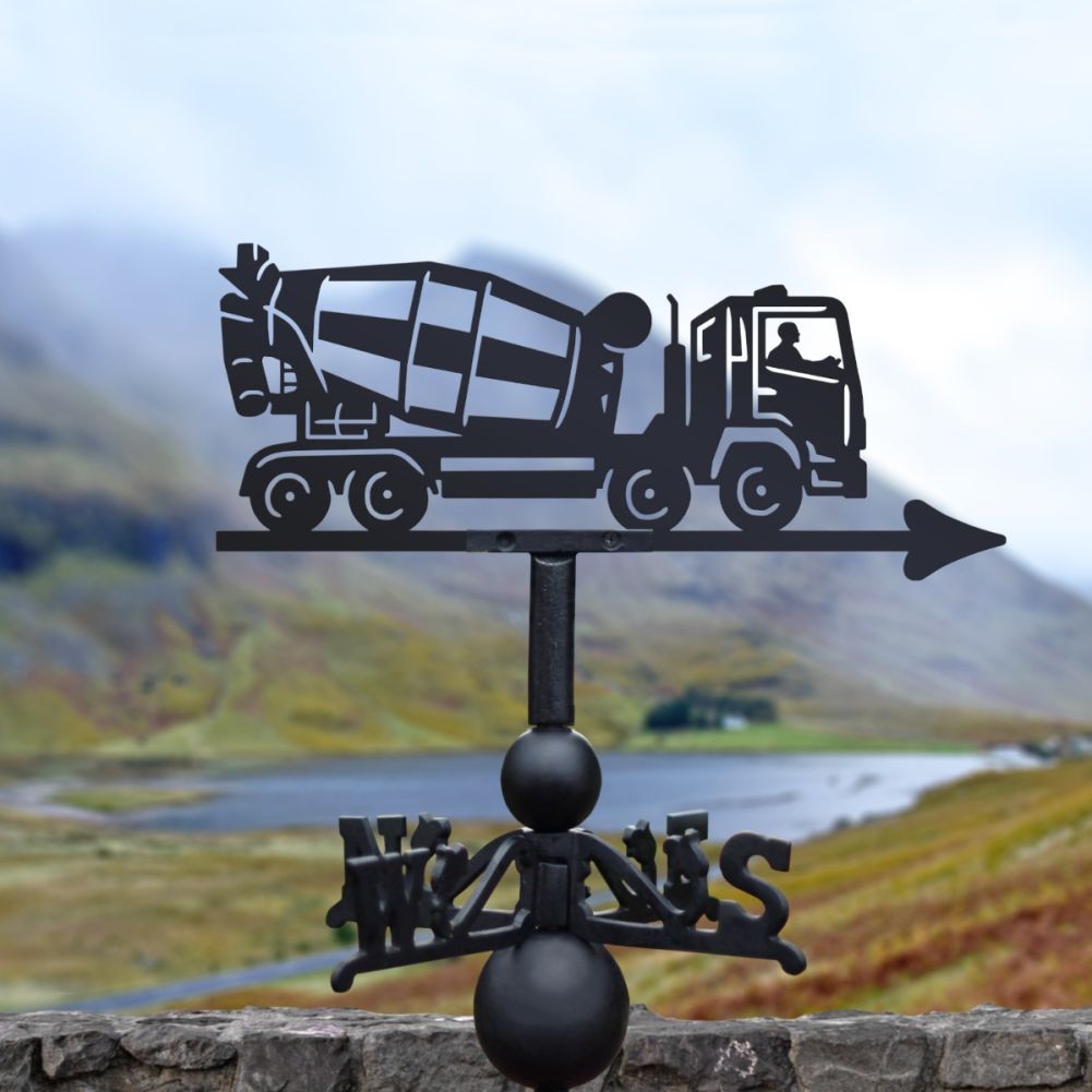 Cement Lorry Weathervane
