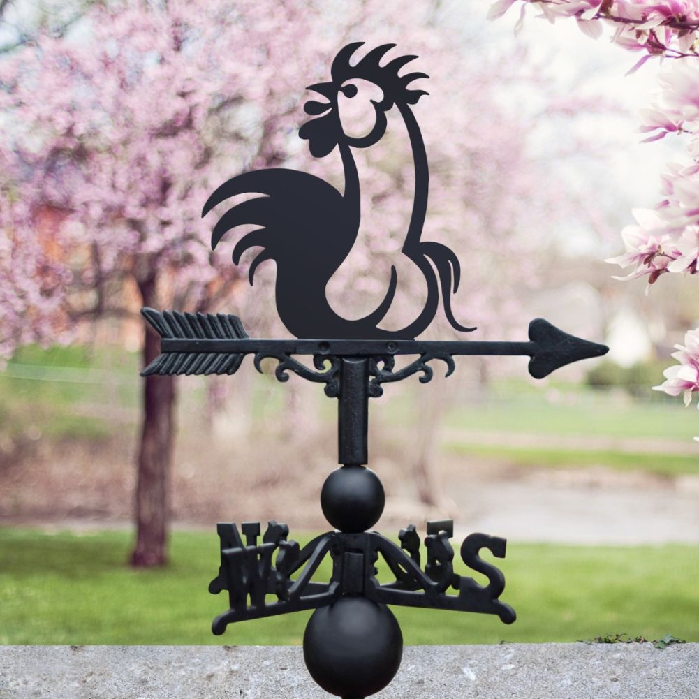 Cock'rel Weathervane in Situ
