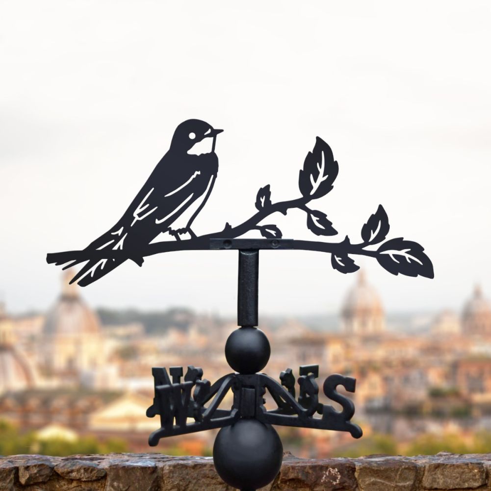 House Martin Weathervane in Situ
