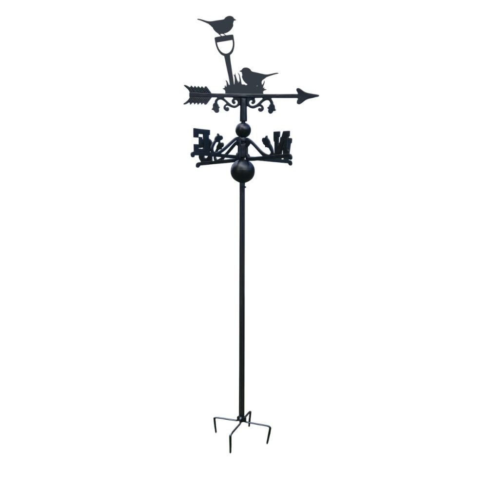 Freestanding Robin Weathervane on White Background