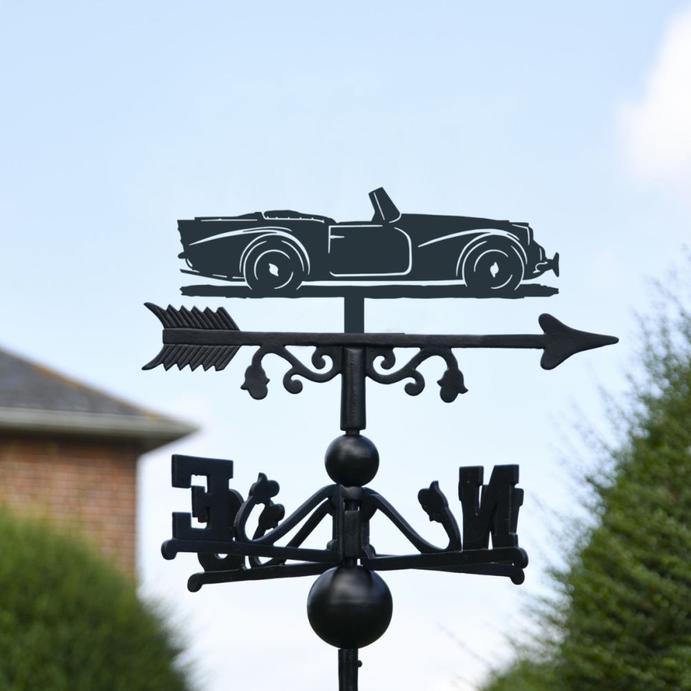 Freestanding SP250 Daimler Weathervane