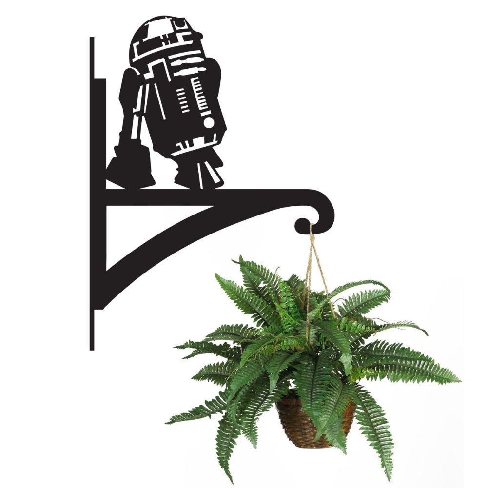 R2D2 Iron Hanging Basket Bracket