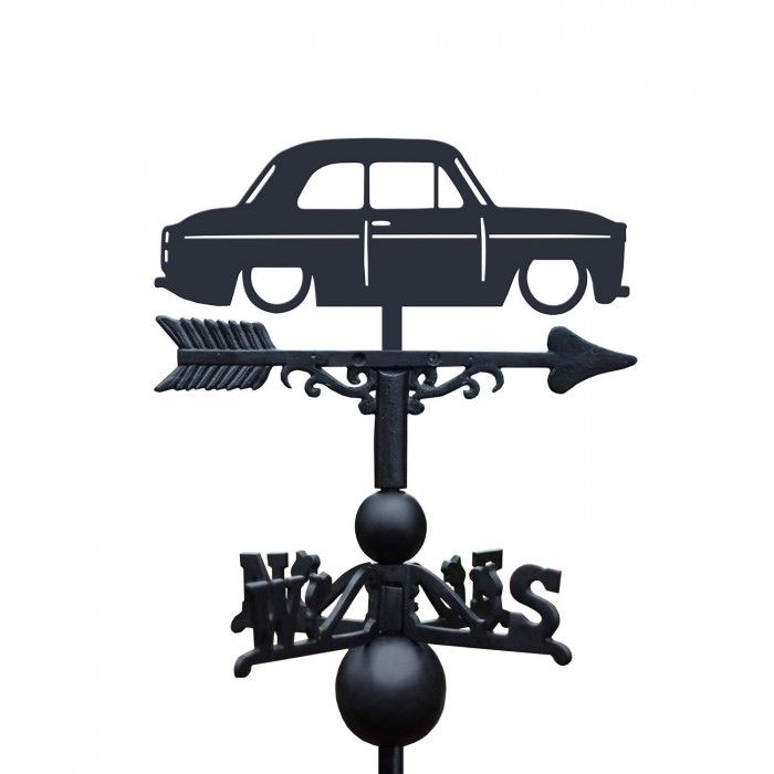 Ford Popular 100E Weathervane on white 