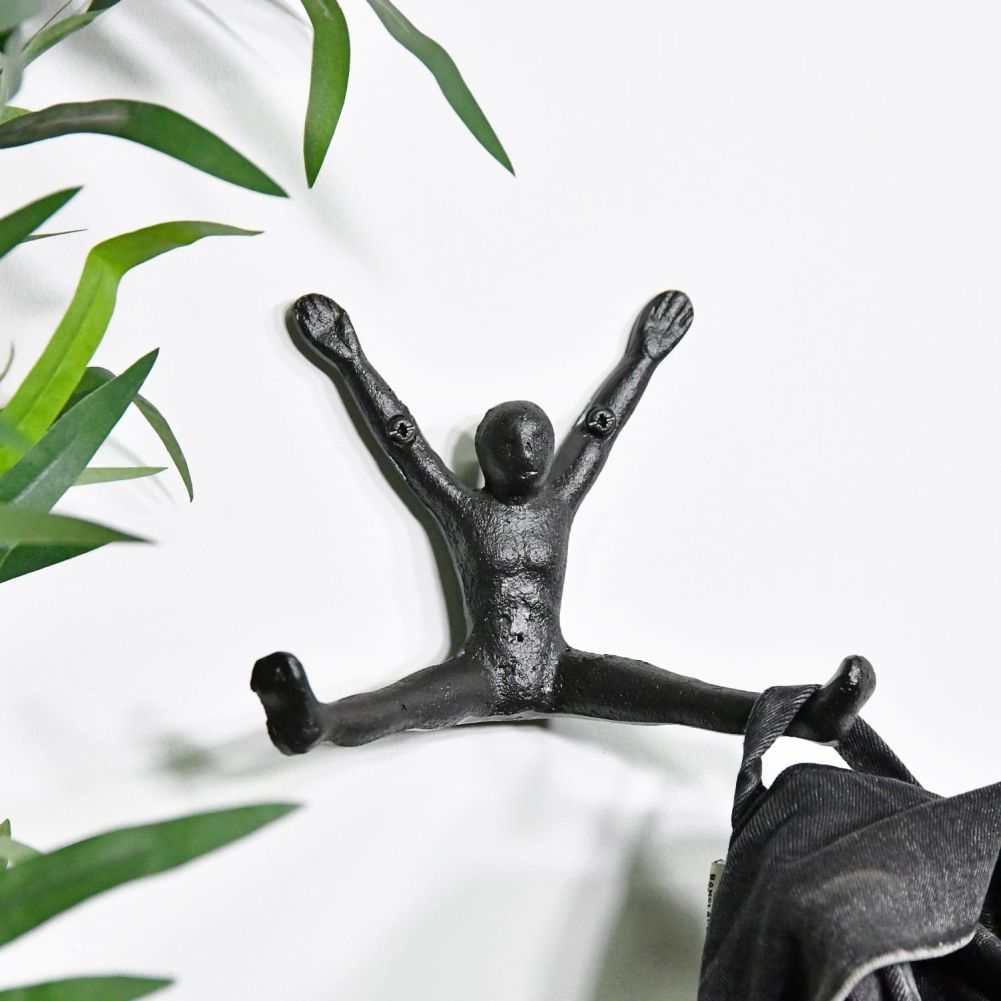 'Legs Extended' Coat Hook 