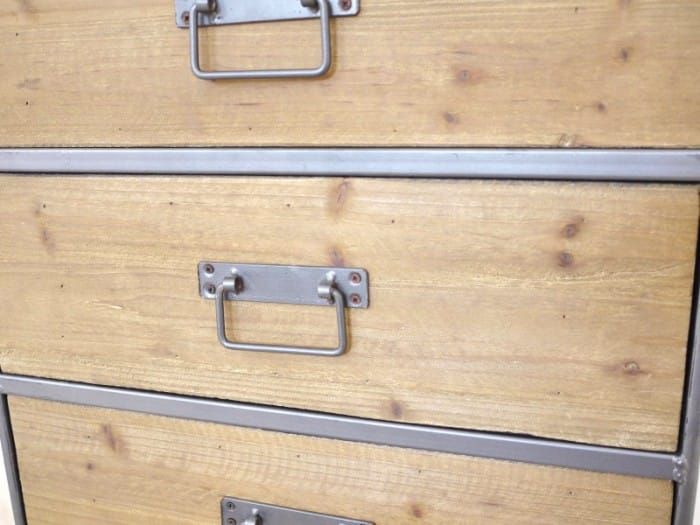 Industrial Side Table 