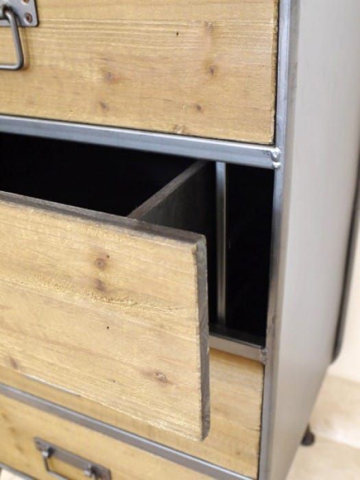 Industrial Side Table 