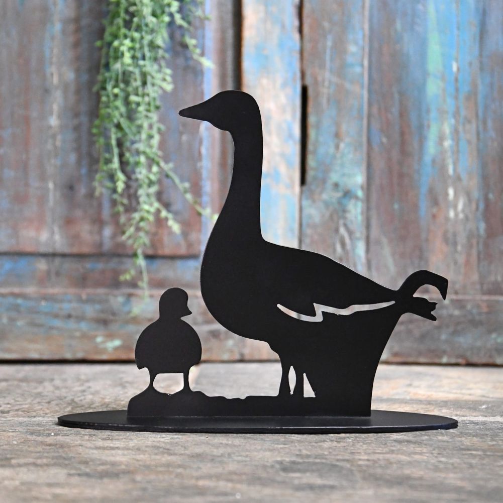 Duck & Duckling Door Stop in use