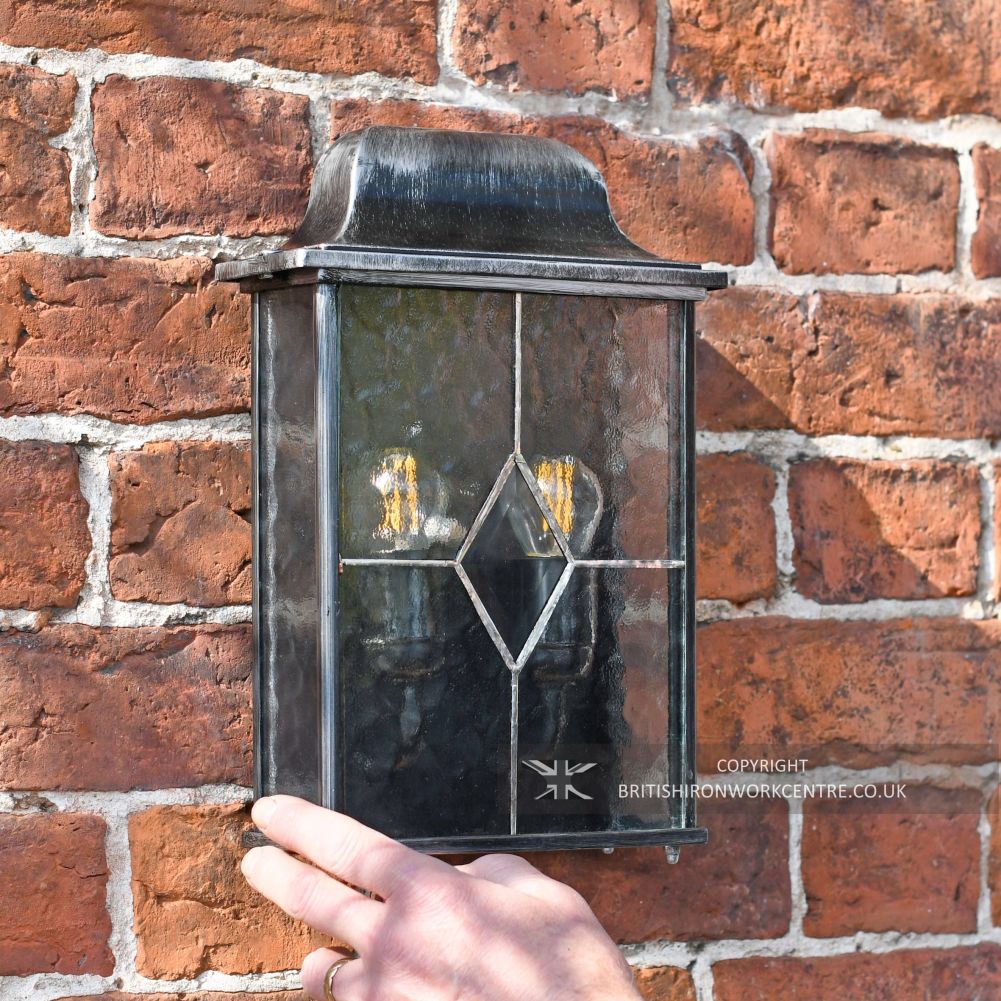 Charleston Court Flush Wall Light - Scale