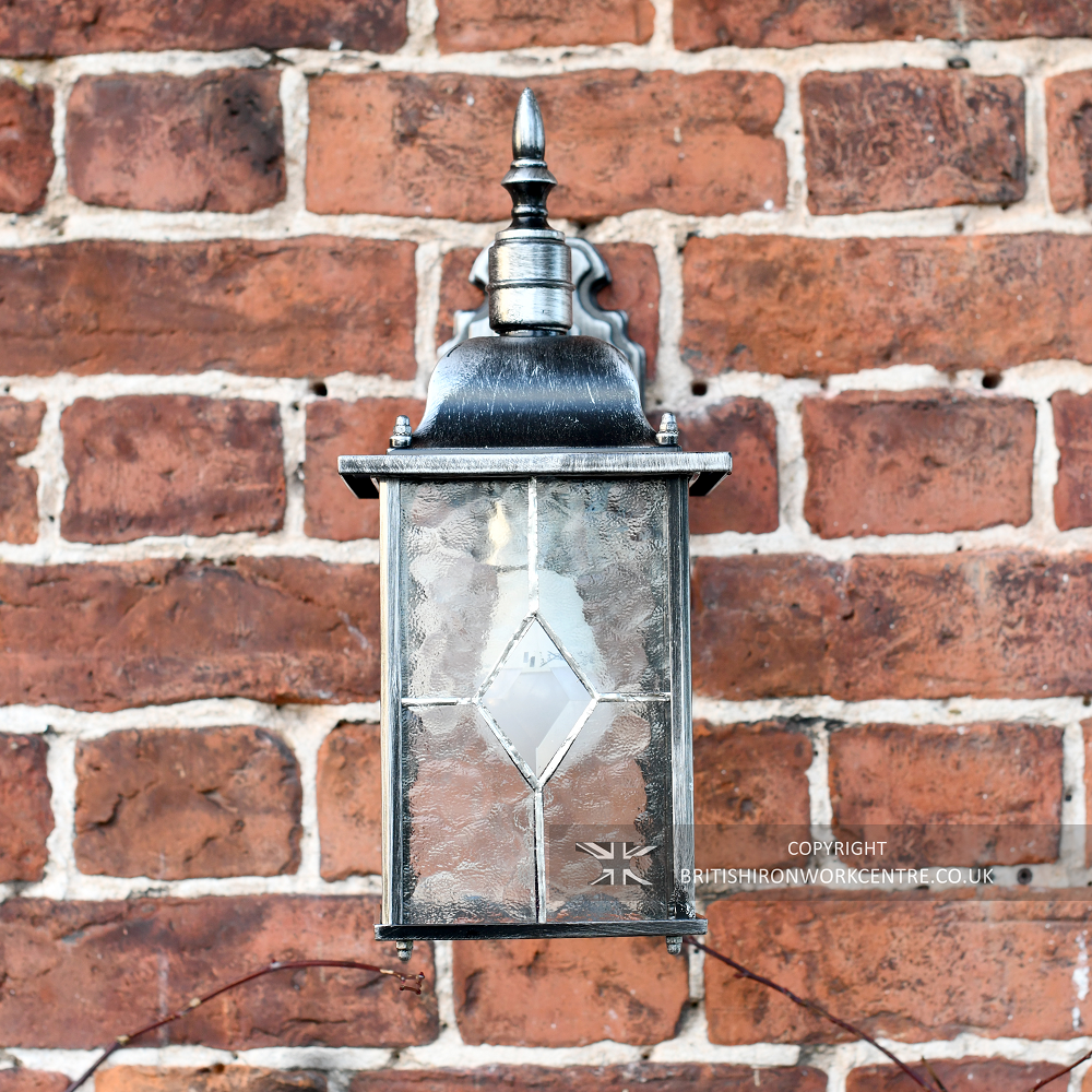 Charleston Court Top Fix Wall Light - Front