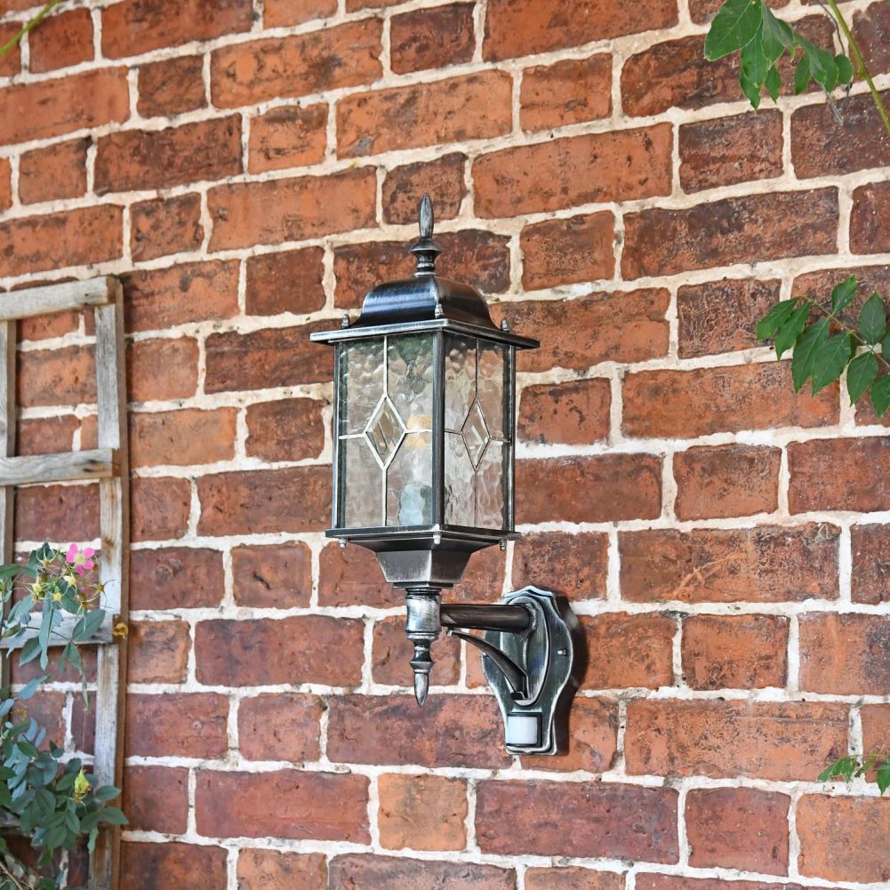 Charleston Wall Light with PIR Sensor 