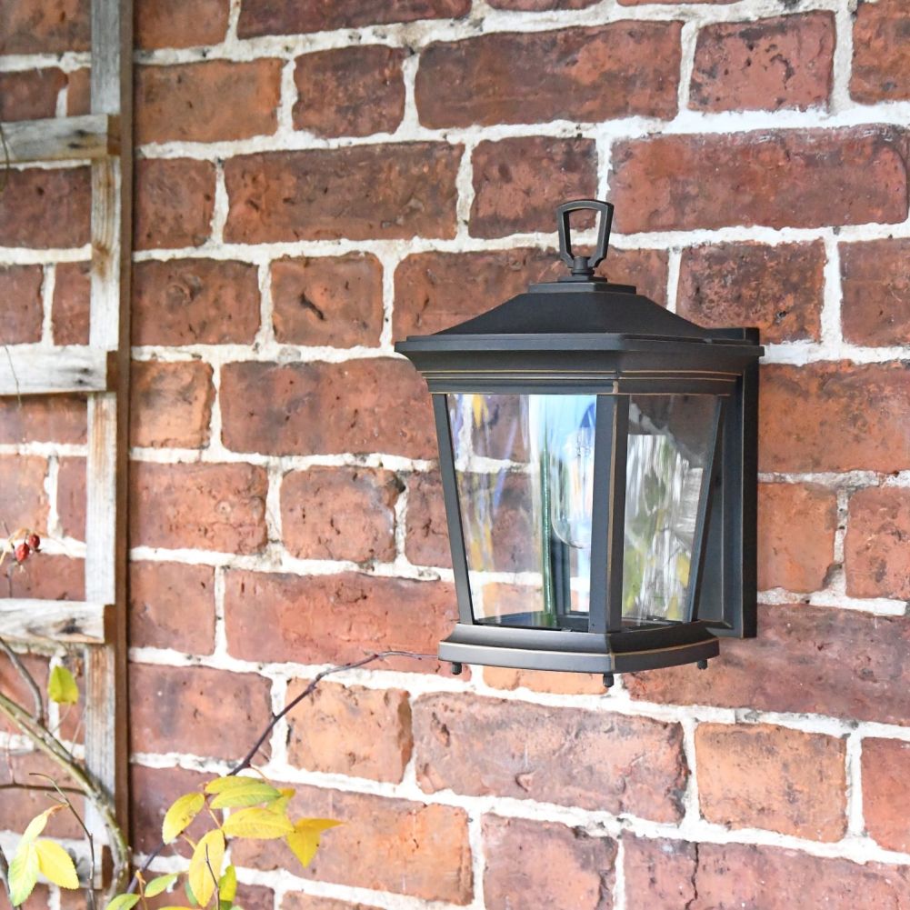 Contemporary Alsager Wall Light in full 