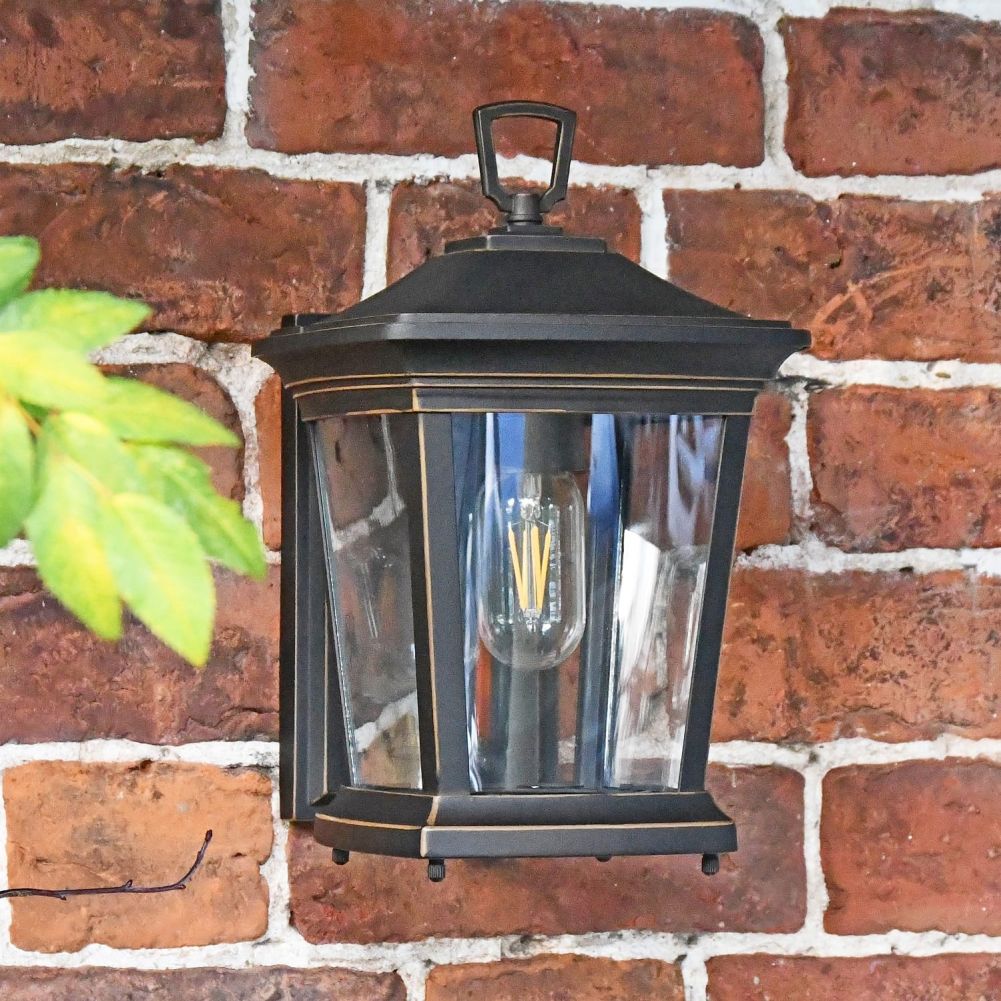 Alsager Contemporary Wall Light in Situ 