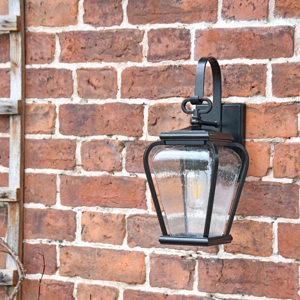 Belfast Wall Lantern in Situ 