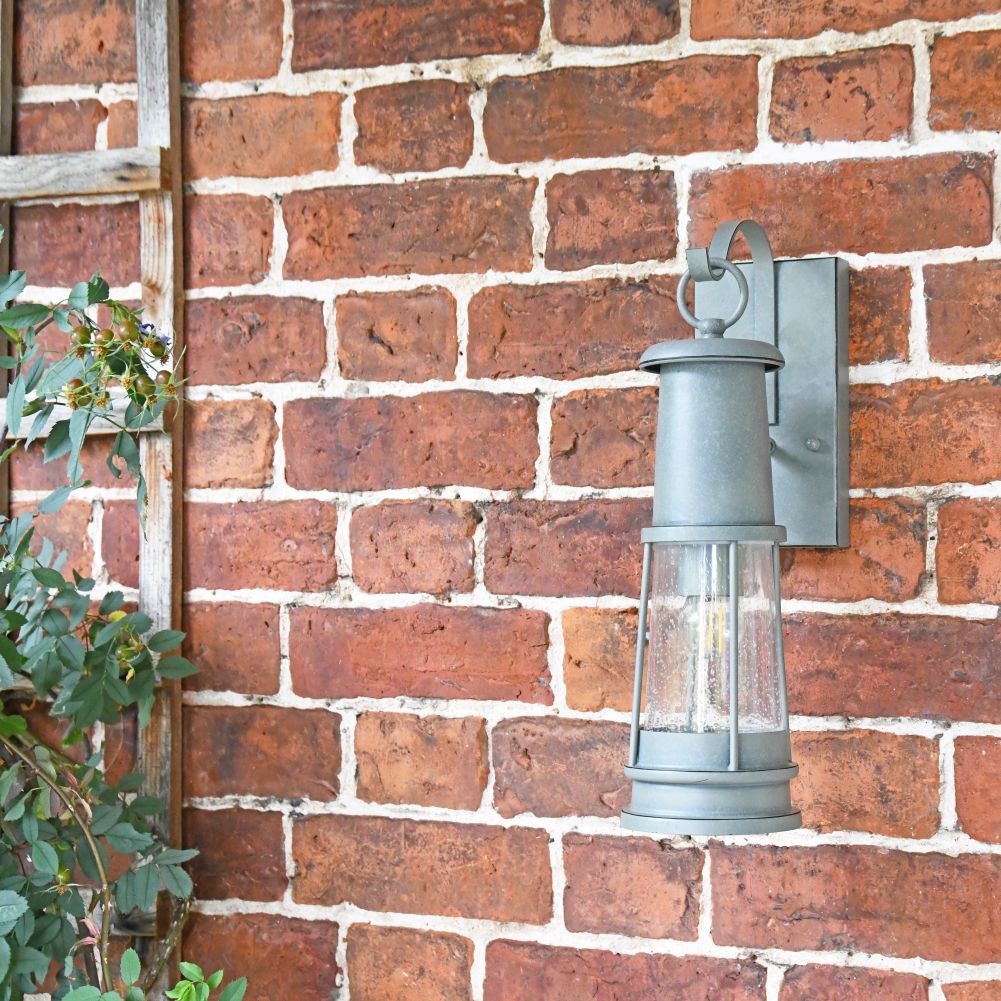 Traditional Coastal Style Wall Lantern in Situ