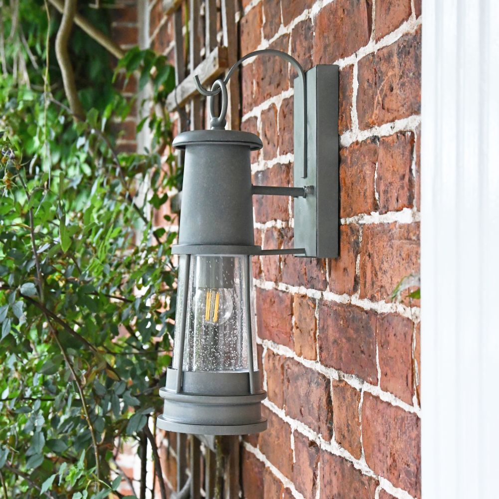 Traditional Coastal Style Wall Lantern Side Profile