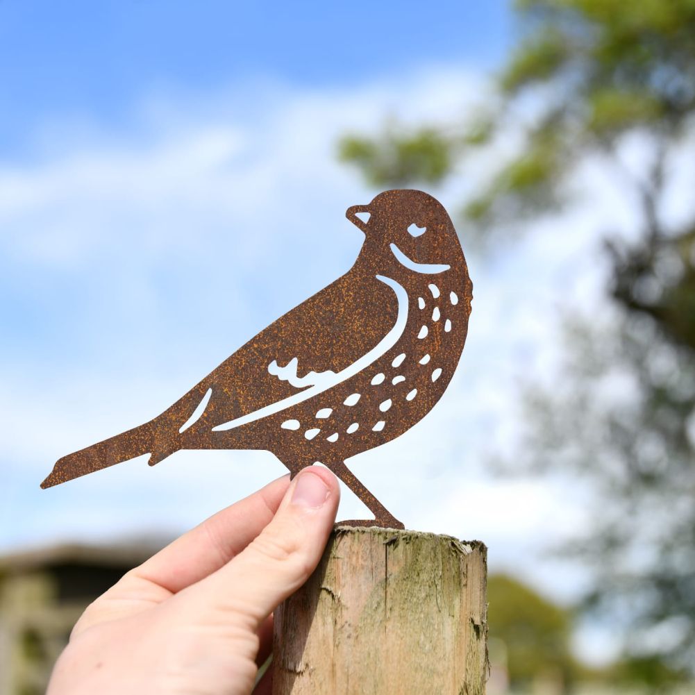 Thrush Fence Topper Rustic Scale View