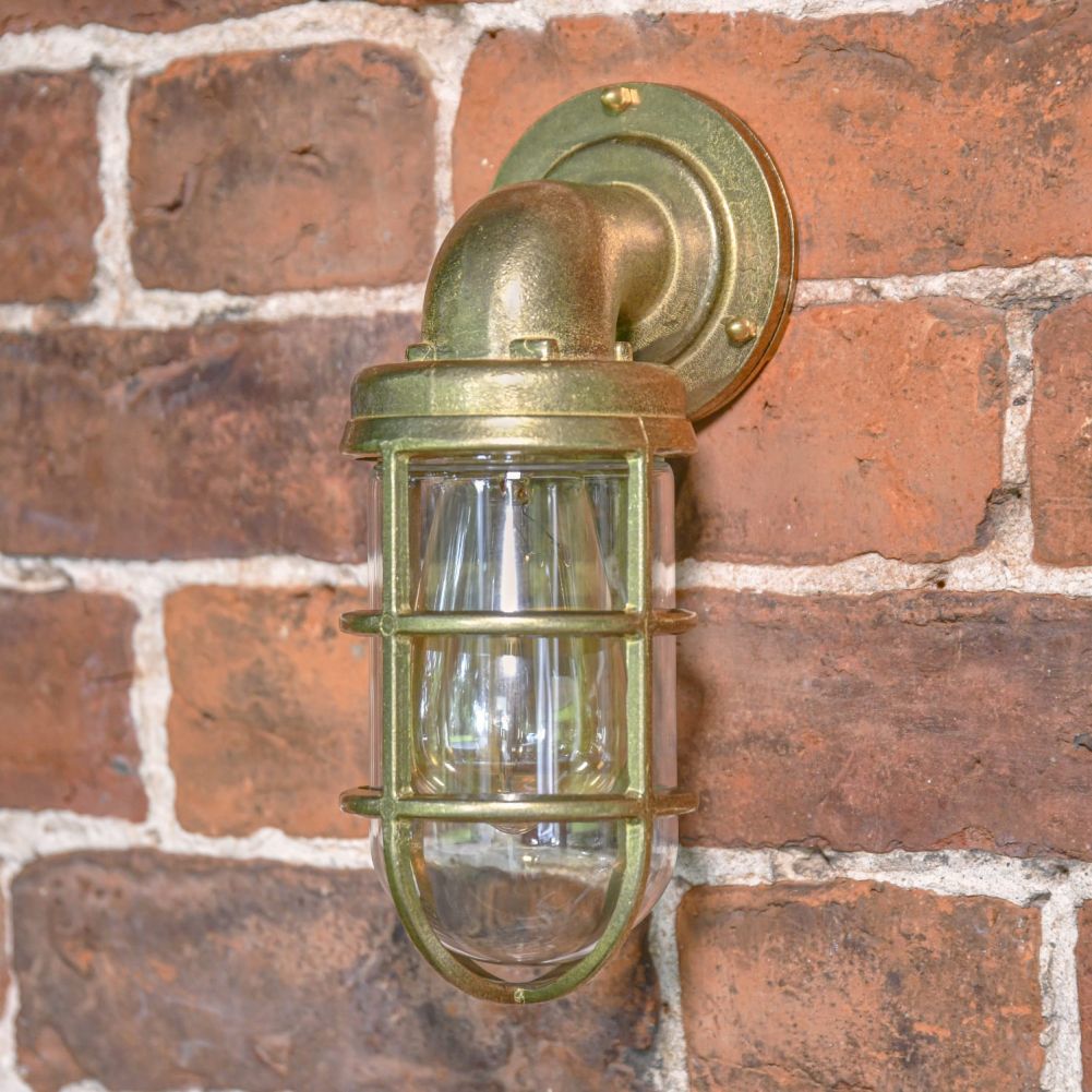 Nautical Brass Wall Light