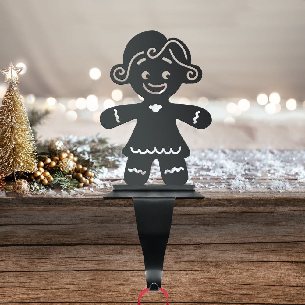 Gingerbread Woman Stocking Hook