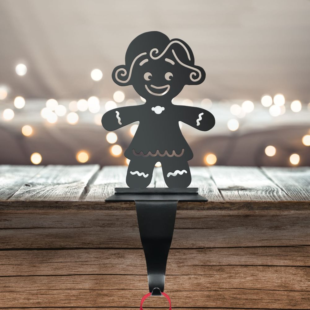 Gingerbread Woman Stocking Hook