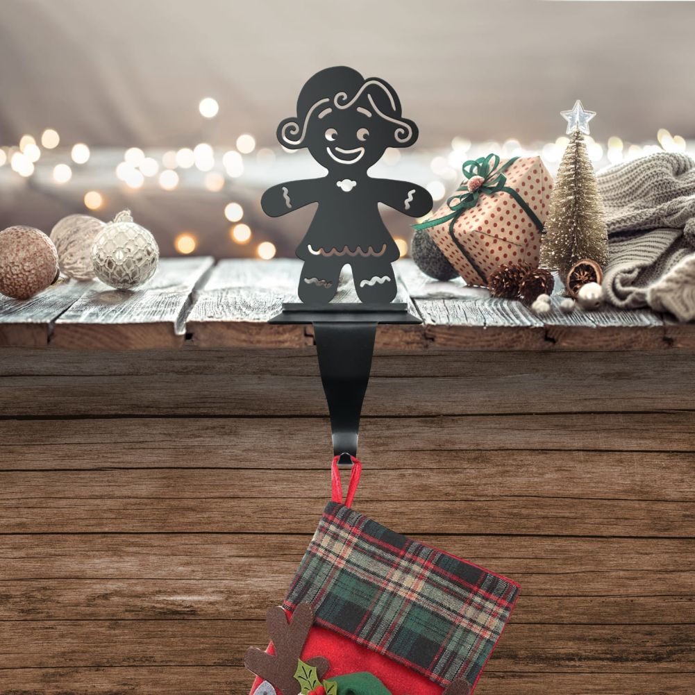 Gingerbread Woman Stocking Hook