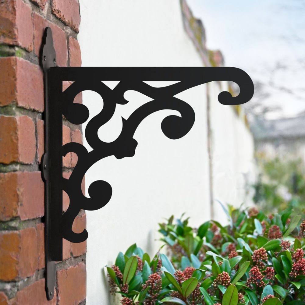 Victorian Gingerbread Style Hanging Basket Bracket 