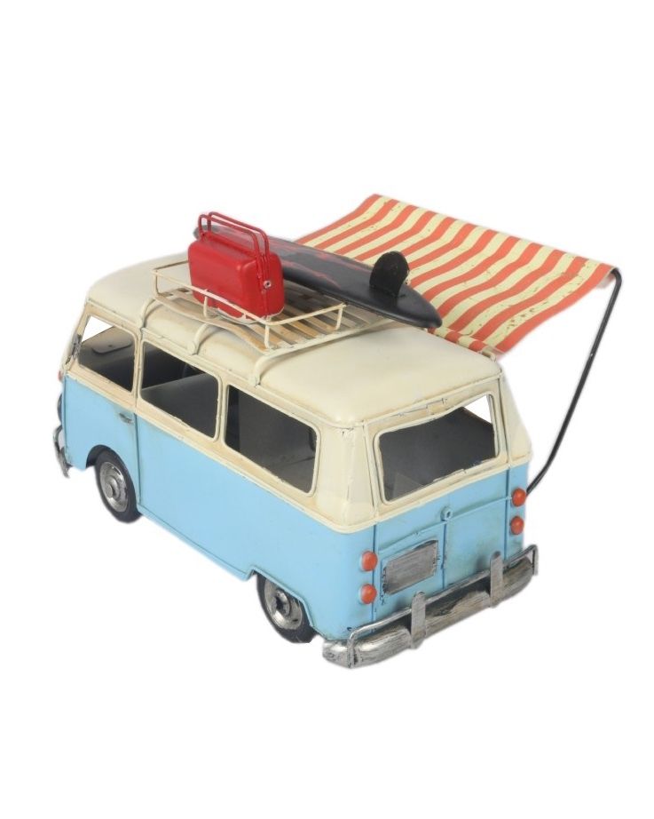 Vintage Model Camper Van With Awning Back
