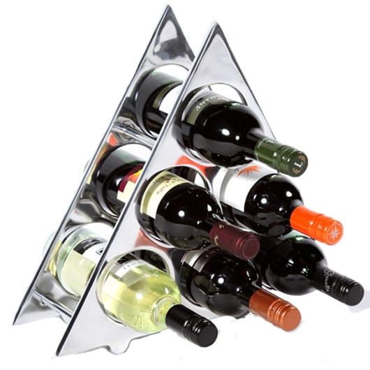 The Pyramid Design Wine Rack