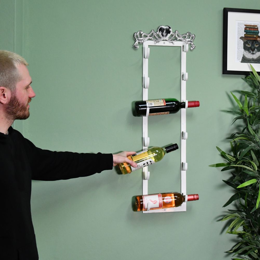  Heart Wine Rack in Use