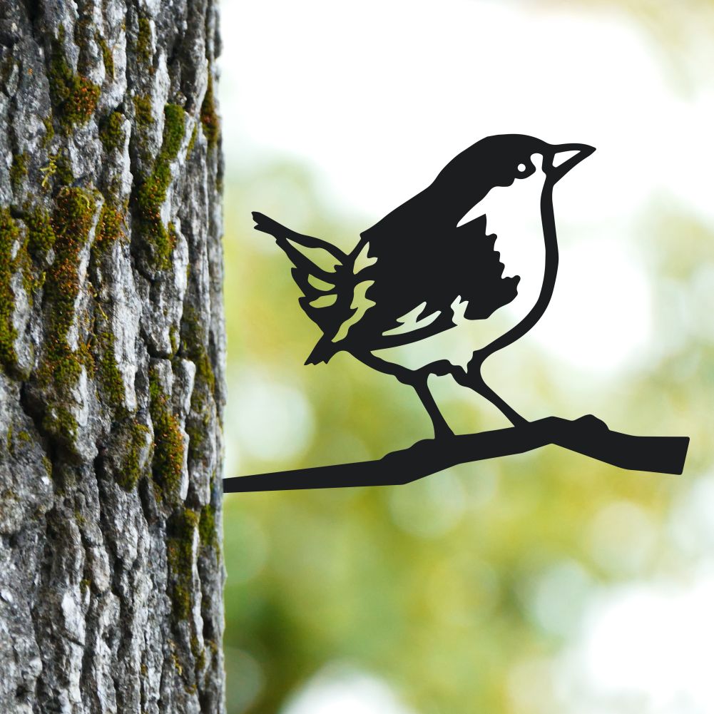 Wren Iron Tree Spike in Situ on a Tree