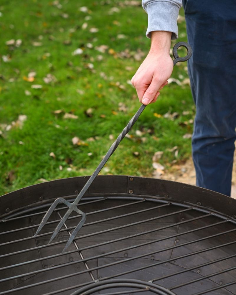 Wrought Iron Kadai Fork