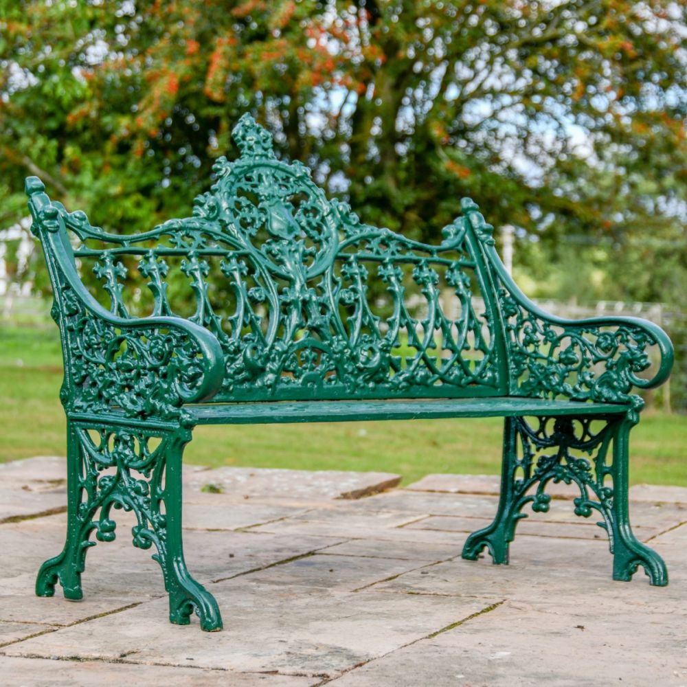 Iron seating bench sale