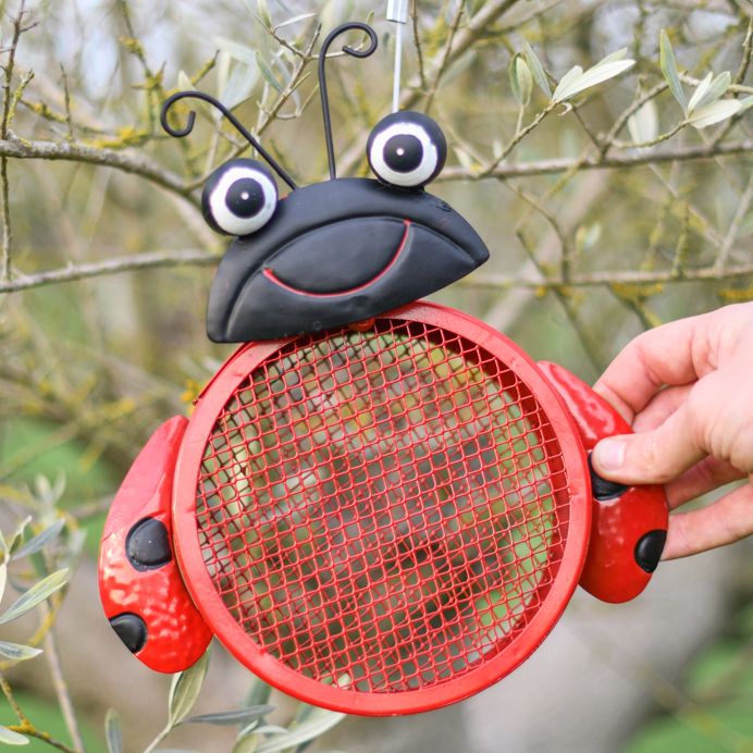 Ladybird Hanging Bird Feeder Clearance
