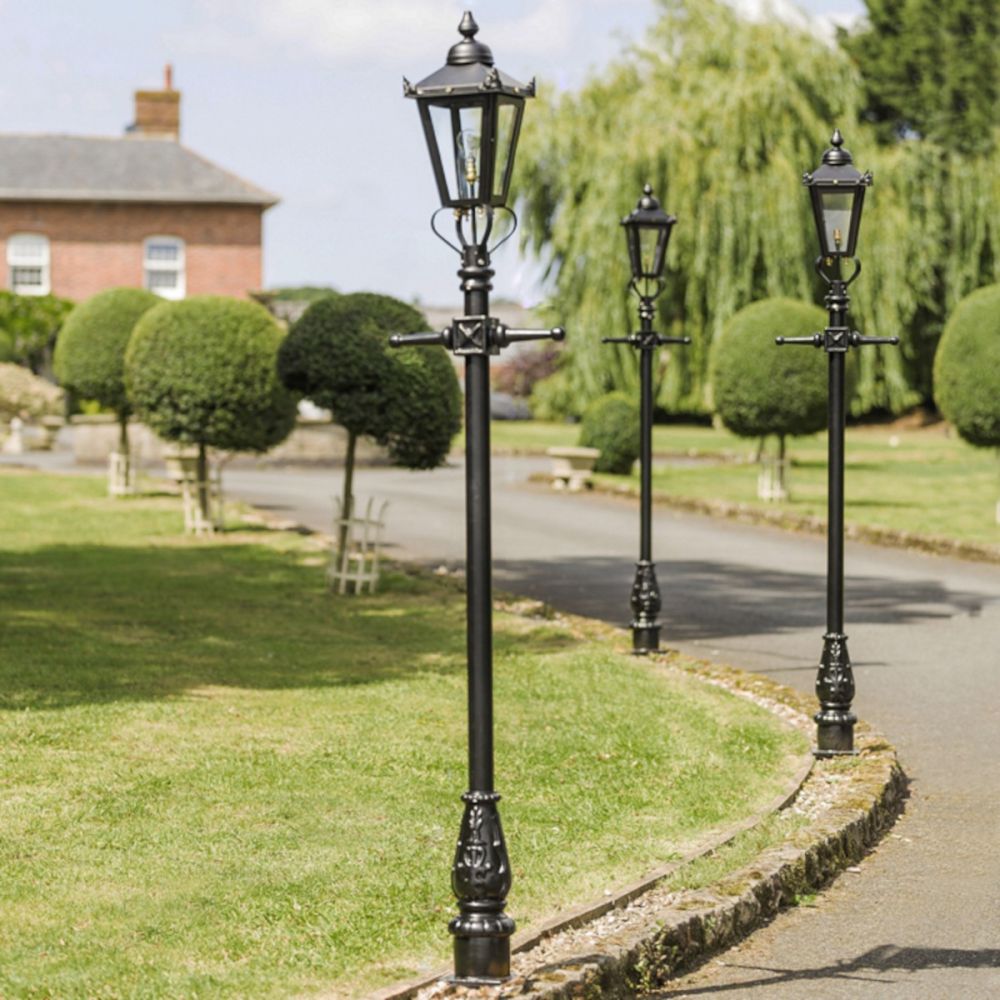 Victorian style lamp post hot sale