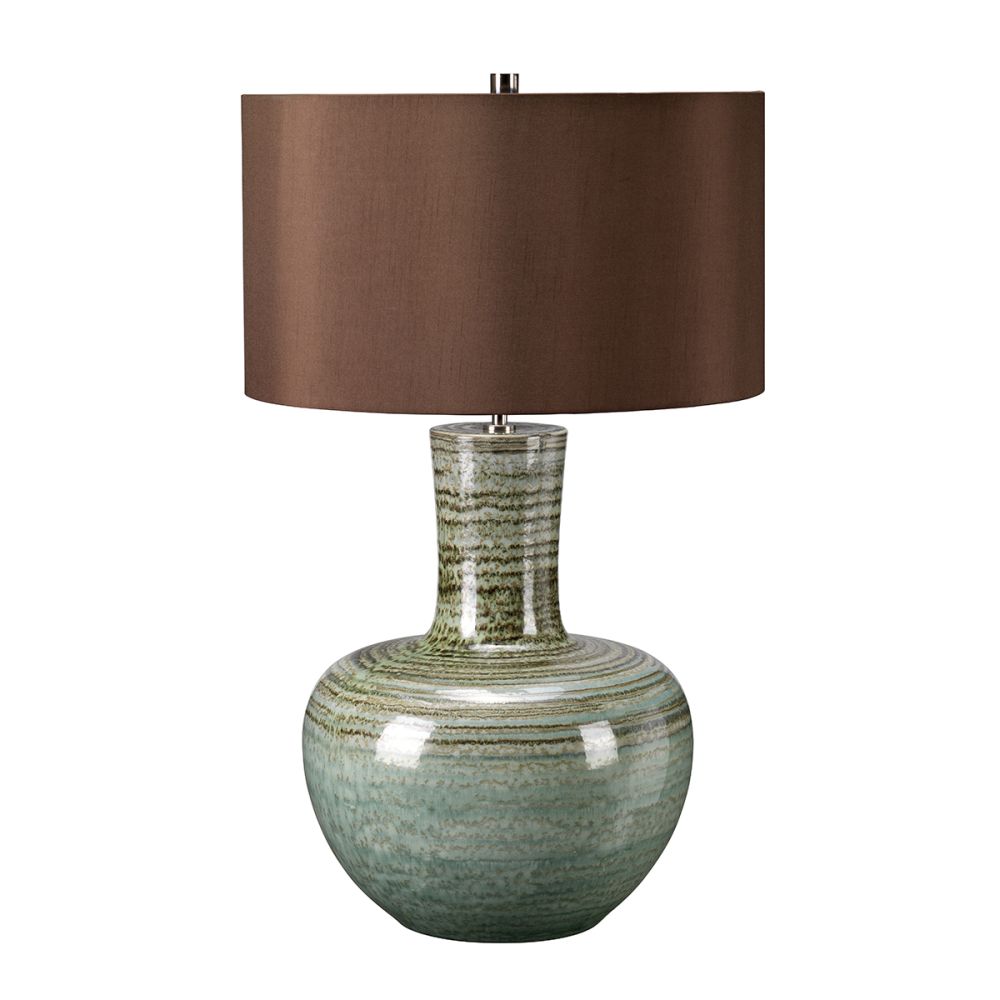 Vintage Green 'Morze' Table Lamp