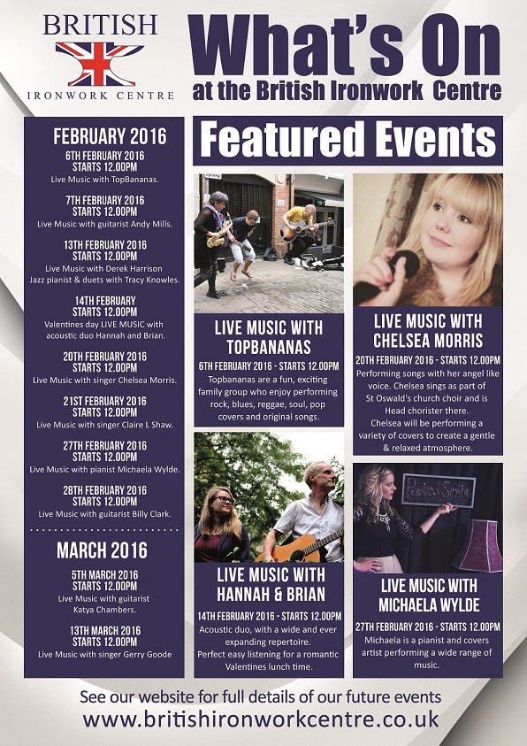 What's on at the Ironworks
