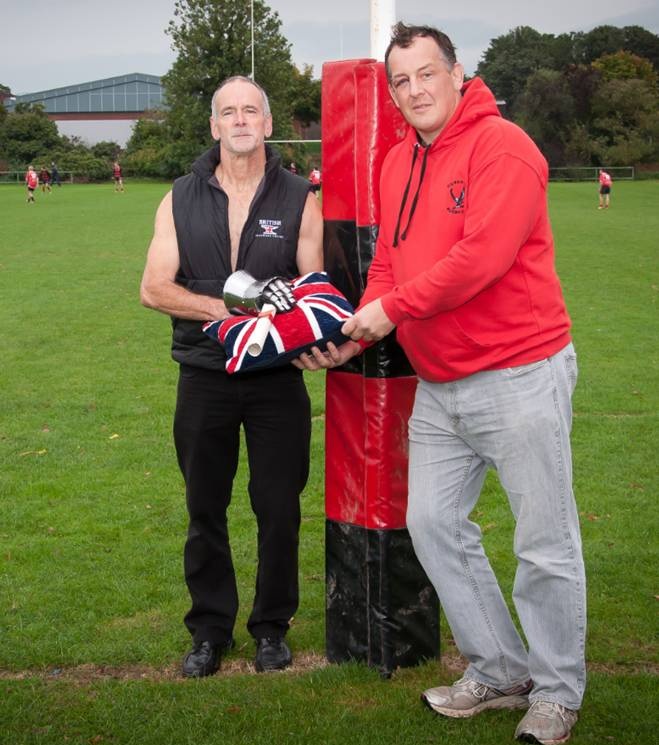 Steve Charmley – Oswestry Eagles Colin Wright British Ironwork Centre