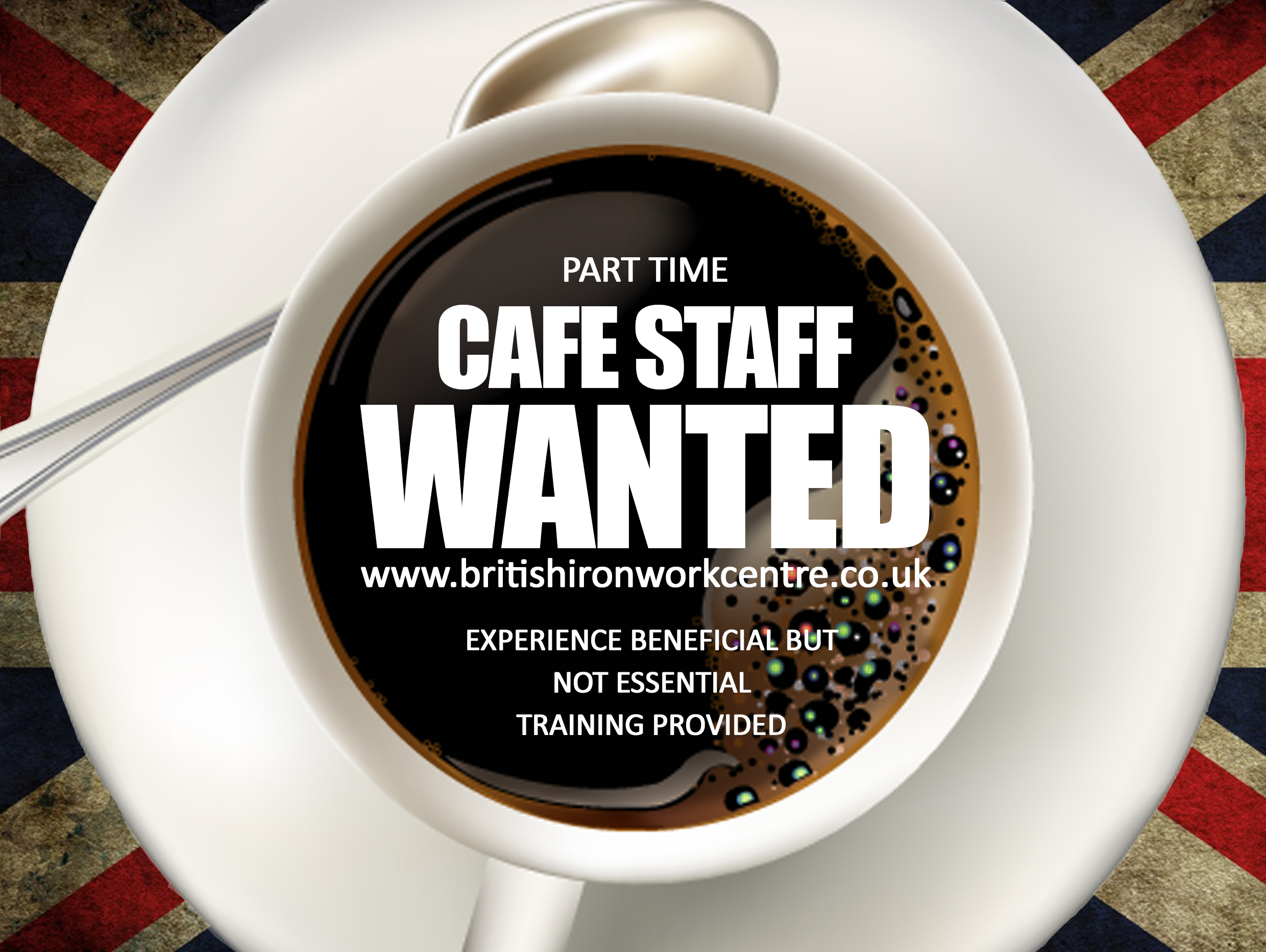Cafe staff wanted